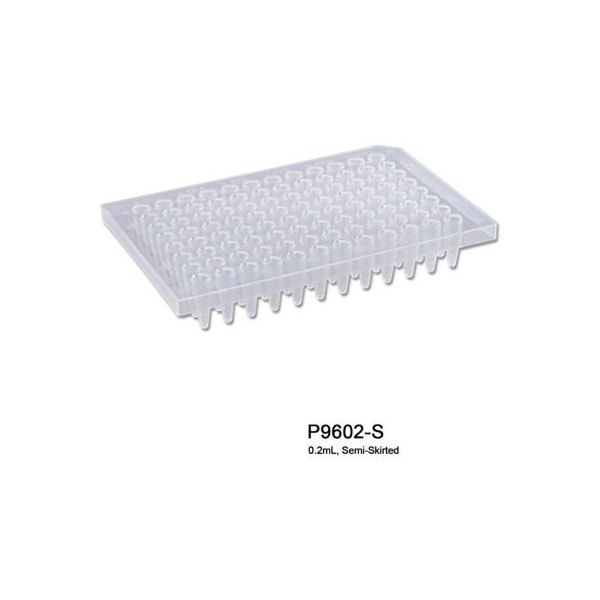 Mtc Bio MTC Bio PureAmp PCR Plate For 0.2 ml Tube, 96 Place, Semi Skirted, 50 Pack P9602-S - main